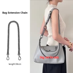 Extension Chain For Longchamp Hobo Crossbody Bag Belt Shoulder Strap Bag Decoration Bag Chain Bag Transformation Accessories