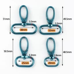 5/10Pcs 20-38mm Bag Strap Metal Buckle Swivel Lobster Clasp Dog Collar Carabiner Clip KeyChain Webbing Snap Hook DIY Accessories