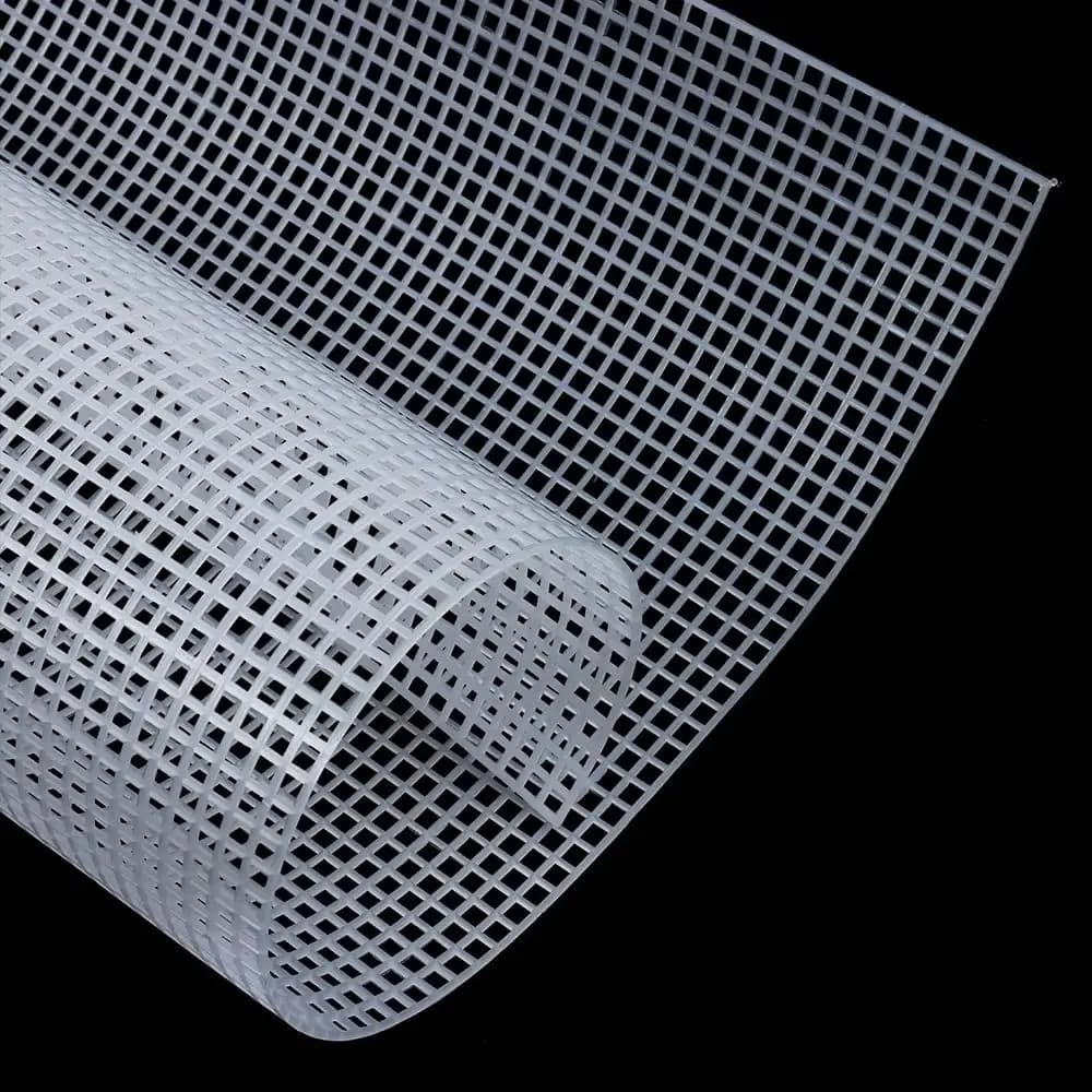 33*50CM Plastic Mesh Cloth Bag Rug Thread Hook Craft Supplies DIY Handcraft Latch Hook Accessory Hook Crafts Durable Grid About