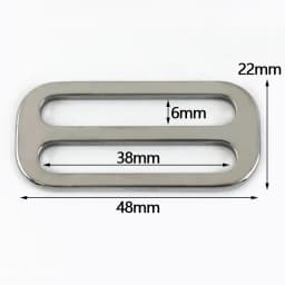 5/10/20Pcs 20/25/38mm Stainless Steel Buckle Bag Strap Tri-Glide Slider Pet Collar Webbing Adjust Clasp DIY Hardware Accessories