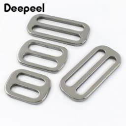 5/10/20Pcs 20/25/38mm Stainless Steel Buckle Bag Strap Tri-Glide Slider Pet Collar Webbing Adjust Clasp DIY Hardware Accessories
