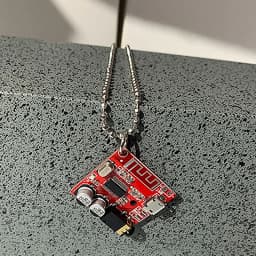 1PC Trend Circuit Board Pendant For Women Men Creative Electronic Chip Personalized Keychain Hip-hop Punk Style Bookbag Pendant