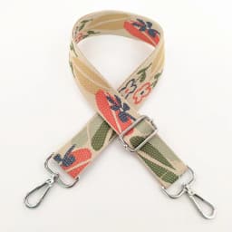 Canvas Flower Belt Bag Straps for Women Shoulder Messenger Bags Adjustable Strap Parts for Accesseries Rainbow Handbag Bag Belt