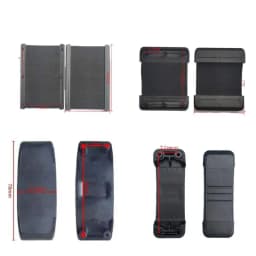 Luggage Hinges Suitable for Samsonite Suitcase Accessories Replacement Butt Hinge Replair Suitcases Gemels Coupling Head