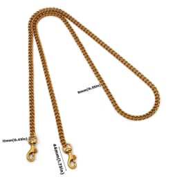 Metal Aluminum Bag Chain Parts Accessories for Shoulder Crossbody Handbag Parts DIY Detachable Straps