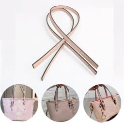 2Pcs 80cm Tote Bag Belt Detachable Leather Handle Strap Band Lady Shoulder Bag DIY Replacement Short Handbag Bag Strap Custom