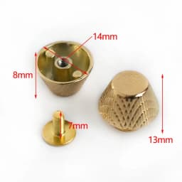 10/20/30Pcs Metal Nail Buckle Handbag Mushroom Rivet Button Purse Screw Stud Buckles Protecting Feet Leather Crafts Accessories