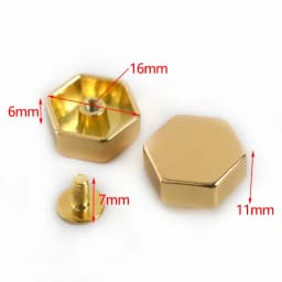 10/20/30Pcs Metal Nail Buckle Handbag Mushroom Rivet Button Purse Screw Stud Buckles Protecting Feet Leather Crafts Accessories