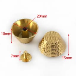 10/20/30Pcs Metal Nail Buckle Handbag Mushroom Rivet Button Purse Screw Stud Buckles Protecting Feet Leather Crafts Accessories