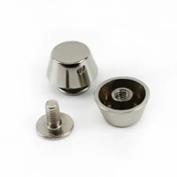 10/20/30Pcs Metal Nail Buckle Handbag Mushroom Rivet Button Purse Screw Stud Buckles Protecting Feet Leather Crafts Accessories