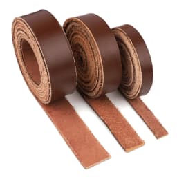 1 Roll 2 Meters DIY Genuine Leather Strips for Bag Accessories Belt Handle Crafts Making Cow Leather Strap Braided Threads