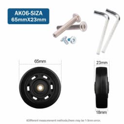 Traveling Luggage Wheels Repair Suitcase Accessories Fashion New Universal Wheels Replacement 360 Spinner Luggage Casters