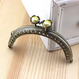 5pcs/lot 8.5cm Semicircle Lotues Beads Metal Purse Frame Kiss Clasp 10colors Frame Kiss Clasp Lock DIY Craft wallet Accessaries