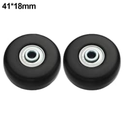 Suitcase Parts Axles Silent Travel Luggage Wheels with Metal Bearings Resistant Wheels Casters Repair Kit Replacement Axles