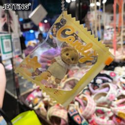Cartoon Bag Pins Badge Protector Case Anime Badges Decoration Bag Accessories Pin Case Birthday Gift