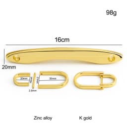 2/4/10PCS Metal Bag Frame For Women Casual Handbag Handles Clutch Bag Shoulder Crossbody Strap Handmade Replacement Accessories