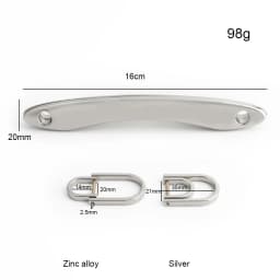 2/4/10PCS Metal Bag Frame For Women Casual Handbag Handles Clutch Bag Shoulder Crossbody Strap Handmade Replacement Accessories