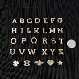 Letters DIY metal hardware badge for women's bags durable fashion high quality love bee star bag accessories