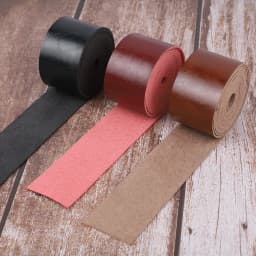 2 Meters DIY Microfiber Leather Crafts Straps Strips Durable Sturdy Glossy Leather Accessories for Belt Handle Crafts Making