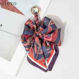 New Fashion Keychain for Women Small Bow Woven Bag Pendant Bag Hanging Accessories Adjustment Bag Extension Chain Bow Bag Strap