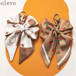 New Fashion Keychain for Women Small Bow Woven Bag Pendant Bag Hanging Accessories Adjustment Bag Extension Chain Bow Bag Strap