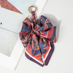 New Fashion Keychain for Women Small Bow Woven Bag Pendant Bag Hanging Accessories Adjustment Bag Extension Chain Bow Bag Strap