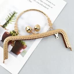 Deepeel 20.5cm Embossed HandBag Handle Purse Clourse Kiss Clasp Wallet Metal Frame Sewing Brackets DIY Handmade Bags Accessories