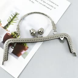 Deepeel 20.5cm Embossed HandBag Handle Purse Clourse Kiss Clasp Wallet Metal Frame Sewing Brackets DIY Handmade Bags Accessories