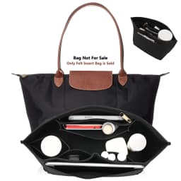 Bag Organizer Handbag Liner Bag Felt Insert Bag Makeup Travel Portable Insert Purse Organizer Large Size Tote Bag Internal Bag