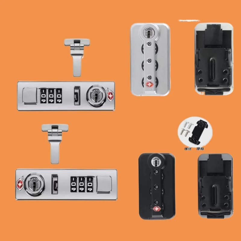 Luggage Customs Lock TSA006 for Rimowa Suitcase Password Locks Replacement Suitcases Accessories Replair Security Locks