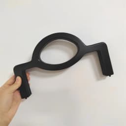 One Piece Wholesale China Factory 30 Cm Coffee Wooden Purse Frame Bag Handle DIY Accessories Wood Obag Handle Purse Frame