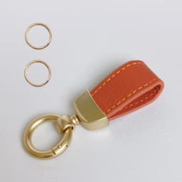 Custom Letters French Sheepskin Car Key Chain Women Delicate Leather Pendant High-end Keychain Lovely Leather Rope Key Holder