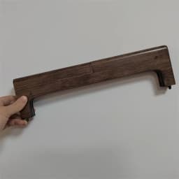 Wooden Purse Frame Screw Style Glue on Purse Frame for Bag Making Purse Making Wallet Making Black Nature Obag Purse Frame Handl