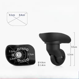 Luggage Accessories Suitable for Ameriacan Tourister Wheels Repair Samsonite Wheel Replacement Travel Suitcase Casters