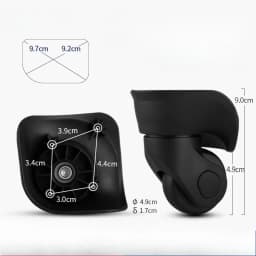 Luggage Accessories Suitable for Ameriacan Tourister Wheels Repair Samsonite Wheel Replacement Travel Suitcase Casters