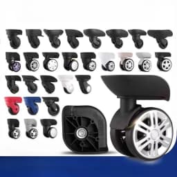 Luggage Accessories Suitable for Ameriacan Tourister Wheels Repair Samsonite Wheel Replacement Travel Suitcase Casters