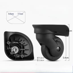 Luggage Accessories Suitable for Ameriacan Tourister Wheels Repair Samsonite Wheel Replacement Travel Suitcase Casters