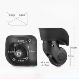Luggage Accessories Suitable for Ameriacan Tourister Wheels Repair Samsonite Wheel Replacement Travel Suitcase Casters