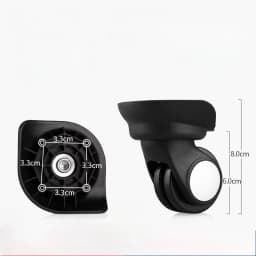 Luggage Accessories Suitable for Ameriacan Tourister Wheels Repair Samsonite Wheel Replacement Travel Suitcase Casters