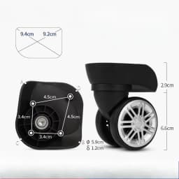Luggage Accessories Suitable for Ameriacan Tourister Wheels Repair Samsonite Wheel Replacement Travel Suitcase Casters