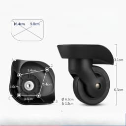 Luggage Accessories Suitable for Ameriacan Tourister Wheels Repair Samsonite Wheel Replacement Travel Suitcase Casters