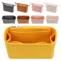 Multi-colour New Felt Insert Liner Makeup Organiser Pouch Handbag Tote Bag Internal Bag Cosmetic Storage Bag Organiser