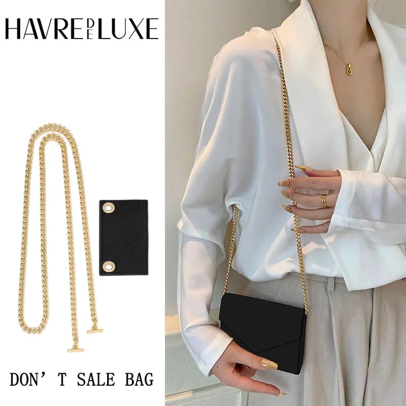 Bag Chain for YSL Bag Wallet Transformation Bag With Metal Chain Crossbody Card Holder Diy Liner Shoulder Strap Accessories