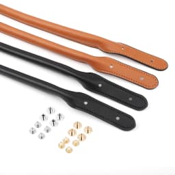 2pcs 45cm PU Leather Detachable Bag Handles Women Bags Shoulder Handbag Slim Handles Strap Belt DIY Replacement Accessories