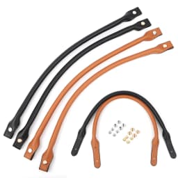 2pcs 45cm PU Leather Detachable Bag Handles Women Bags Shoulder Handbag Slim Handles Strap Belt DIY Replacement Accessories