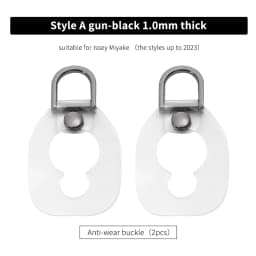 CRAZYSMITH Transformation Buckles for Issey Miyake Underarm Crossbody Replacement Bag Strap Anti-wear Buckle Bag Strap Connector