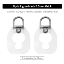 CRAZYSMITH Transformation Buckles for Issey Miyake Underarm Crossbody Replacement Bag Strap Anti-wear Buckle Bag Strap Connector