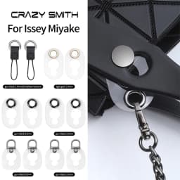 CRAZYSMITH Transformation Buckles for Issey Miyake Underarm Crossbody Replacement Bag Strap Anti-wear Buckle Bag Strap Connector