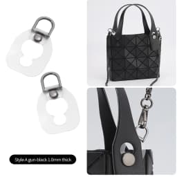 CRAZYSMITH Transformation Buckles for Issey Miyake Underarm Crossbody Replacement Bag Strap Anti-wear Buckle Bag Strap Connector