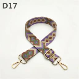 Deepeel 3.8cm Fashion Canvas Webbing Color Jacquard Straps 80-130cm Adjustable Shoulder Crossbody Strap Women's Bag Accessories